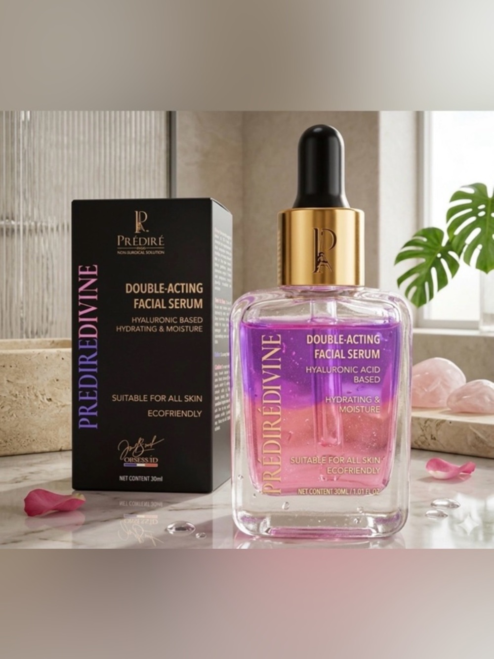 PREDIRE Double-Acting Facial Serum Hyaluronic Based ~ retail $400
